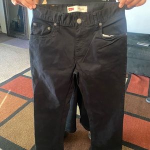 Levi’s jeans black size 14Reg W27 L27 kids